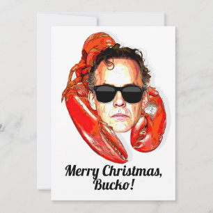 Jordan Peterson Frohe Weihnachten, Bucko! Feiertagskarte