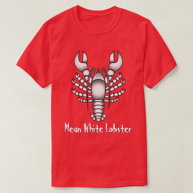 Jordan Peterson Gemein White Lobster Man Meme T-Shirt (Design vorne)