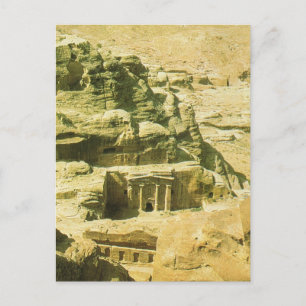 Jordan, Petra, die nabateischen Steinhackgräber Postkarte