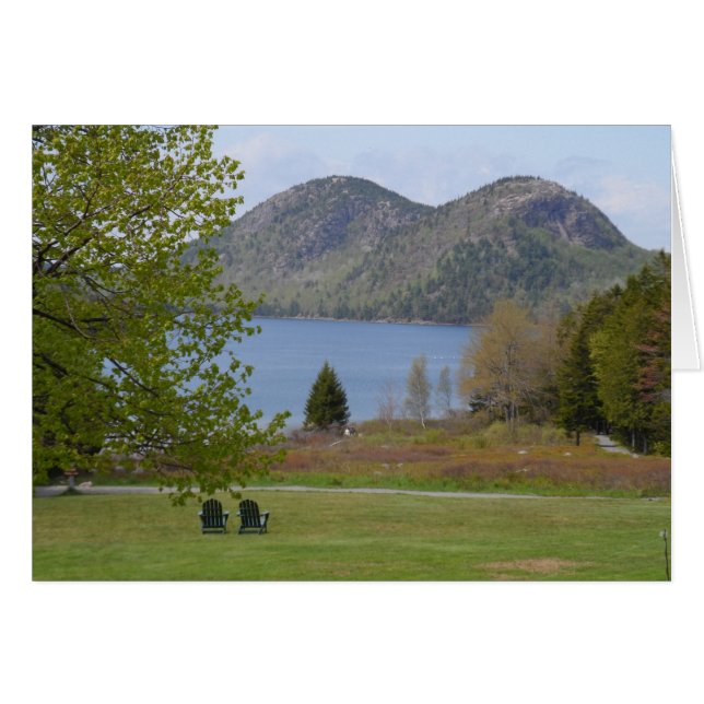 Jordan Pond, Acadia National Park (Vorderseite (Horizontal))