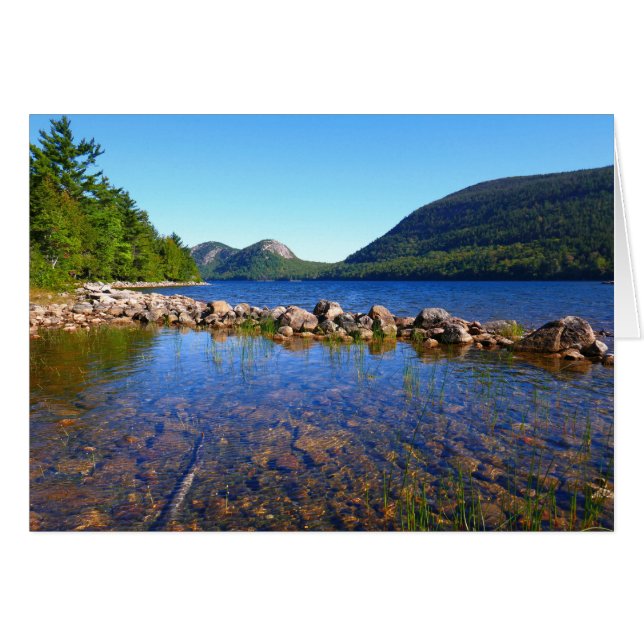 Jordan Pond I im Acadia National Park (Vorderseite (Horizontal))