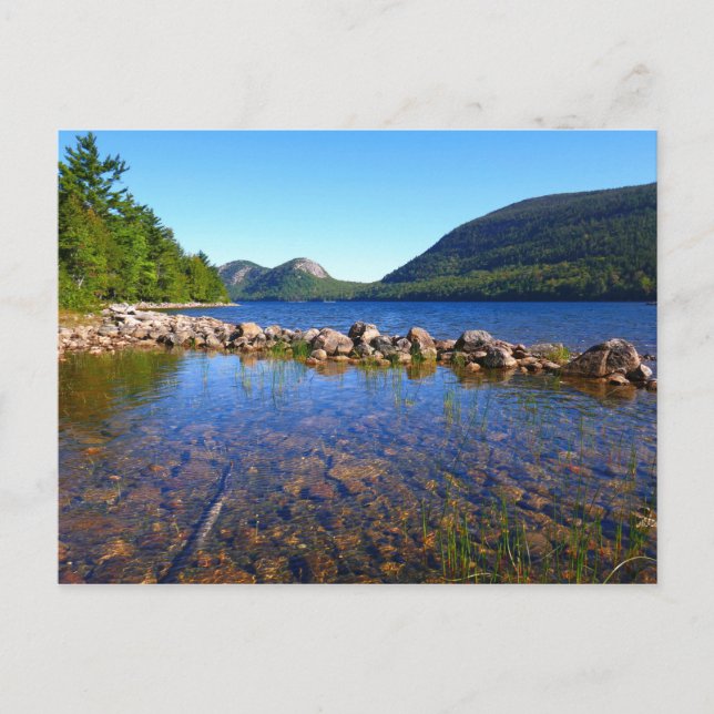 Jordan Pond I im Acadia National Park Postkarte (Vorderseite)