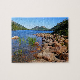 Jordan Pond II im Acadia National Park Puzzle
