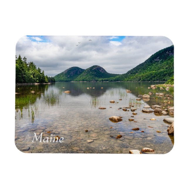 Jordan Pond in Acadia National Park in Maine Magnet (Horizontal)