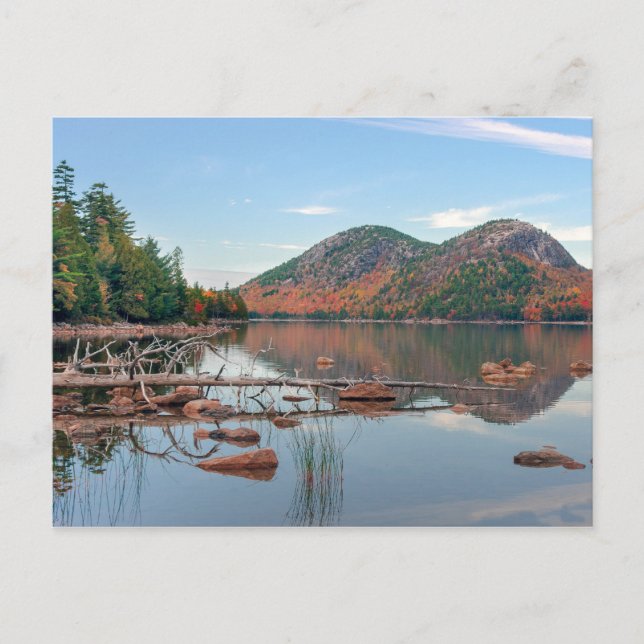 Jordan Pond of Acadia National Park Postkarte (Vorderseite)