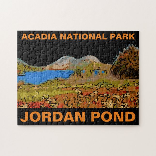 JORDAN POND PUZZLE (Horizontal)