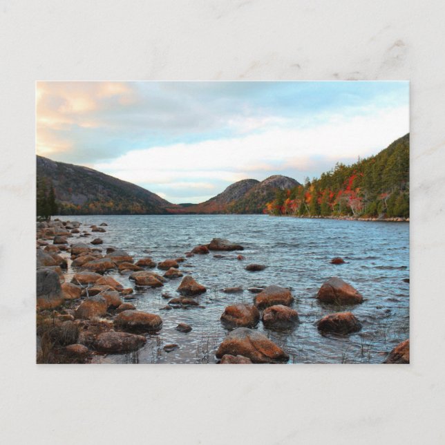 'Jordan Pond & the Bubbles' Postkarte (Vorderseite)