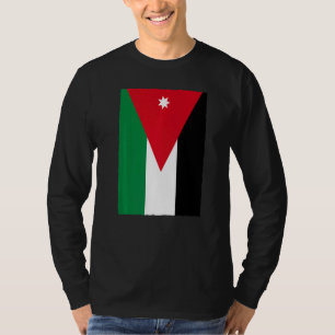 Jordan Retro Vintage Nationalflagge Jordanien T-Shirt