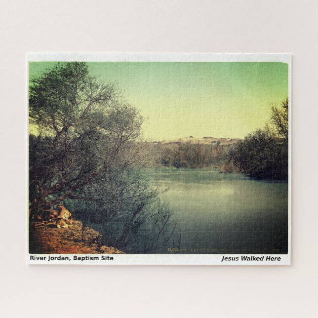 Jordan River Baptism Jigsaw Puzzle (Horizontal)