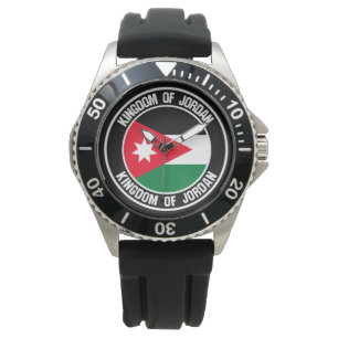 Jordan Round Emblem Armbanduhr