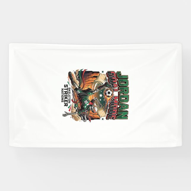 Jordan Tor-Modus Skelett Stürmer Nationen Dynamisc Banner (Horizontal)
