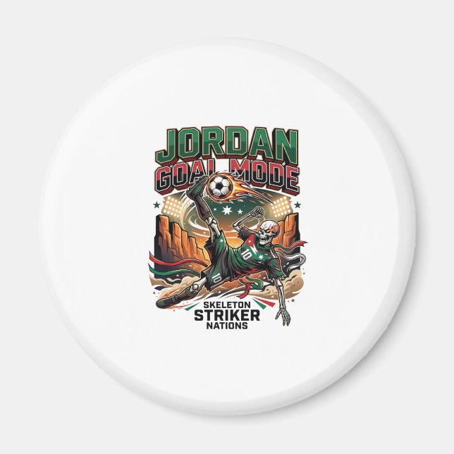 Jordan Tor-Modus Skelett Stürmer Nationen Dynamisc Magnet (Vorne)