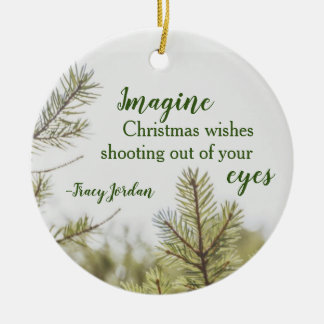 Jordan Weihnachten Keramik Ornament