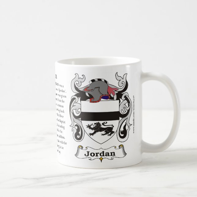 Jordanien-Familien-Wappen Tasse (Rechts)