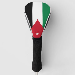 Jordanien-Flagge Golf Headcover