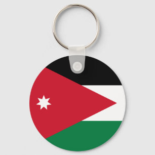 Jordanien-Flaggen-Schlüsselanhänger Schlüsselanhänger