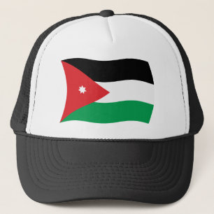 Jordanien-Flaggenhut Truckerkappe