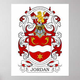 Jordanien-Gewohnheit Poster