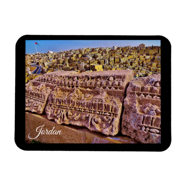 Jordanien Magnet (Horizontal)