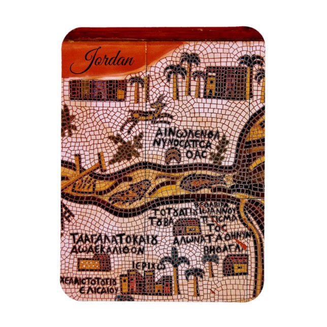 Jordanien Magnet (Vertikal)