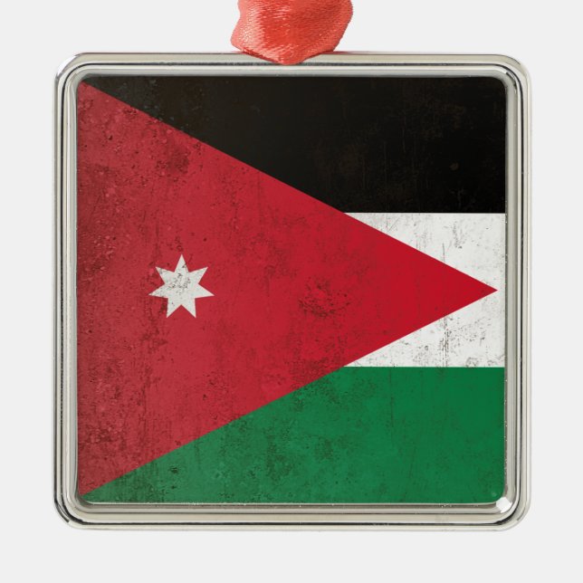 Jordanien Ornament Aus Metall (Vorne)
