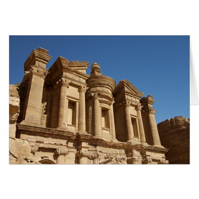 Jordanien, Petra, das Kloster, Al Deir. 2 (Vorderseite (Horizontal))