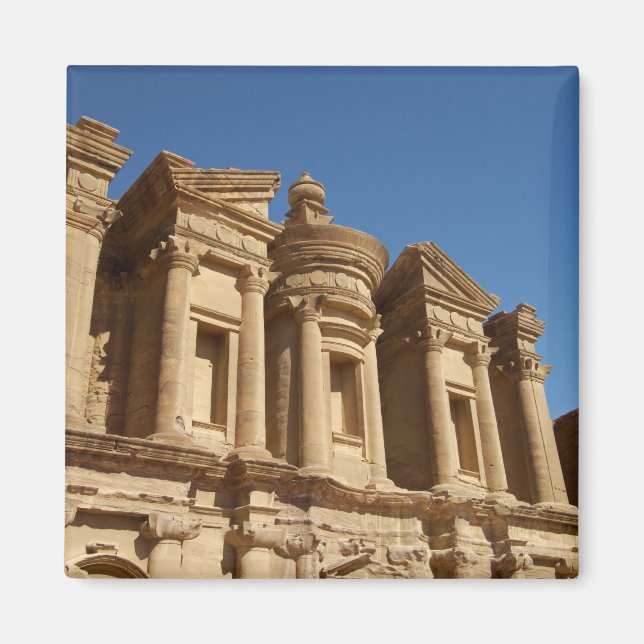Jordanien, Petra, das Kloster, Al Deir. 2 Magnet (Vorne)