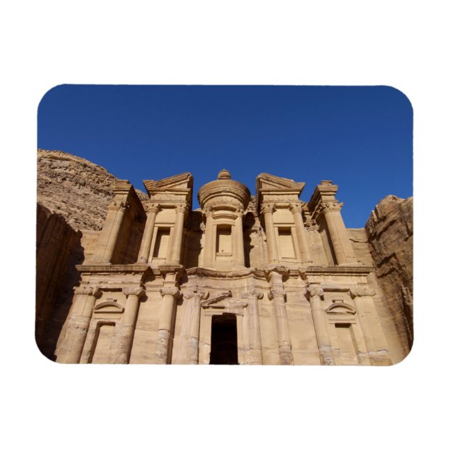 Jordanien, Petra, das Kloster, Al Deir. Magnet (Horizontal)