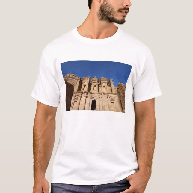 Jordanien, Petra, Das Kloster, Al Deir. T-Shirt (Vorderseite)
