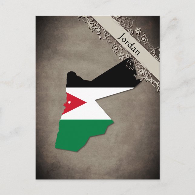 Jordanien Postkarte (Vorderseite)