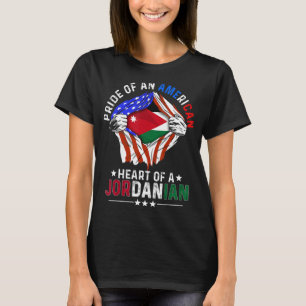 jordanisch-amerikanischer Stolz auf Amerika Fremde T-Shirt