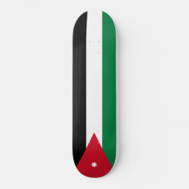 jordanische Flagge Skateboard