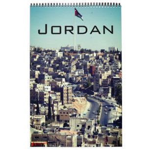 jordanische Reisen Kalender