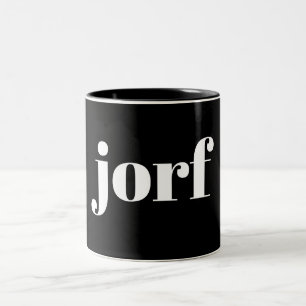 Jorf Jury Duty Zweifarbige Tasse