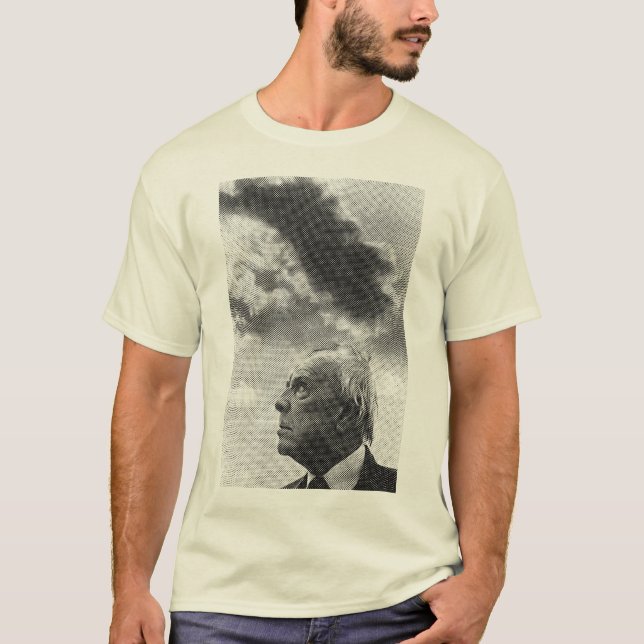 Jorge Luis Borges T-Shirt (Vorderseite)