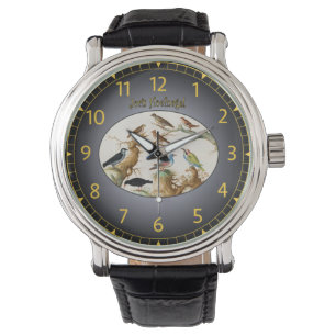 Joris Hoefnagel ~ Vögel ~ 1542-1601~ Wien ~ V007 Armbanduhr