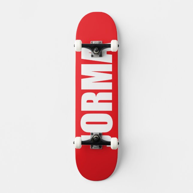 Jorma Skateboard (Vorderseite)