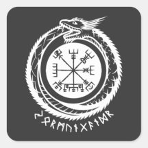 Jormungandr - Nordische Rune