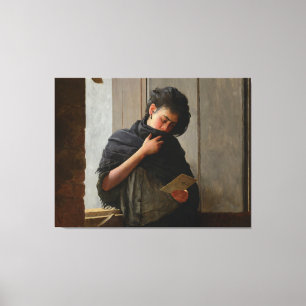 José Almeida jr. - Saudade (Sehnsucht) (1899) Leinwanddruck