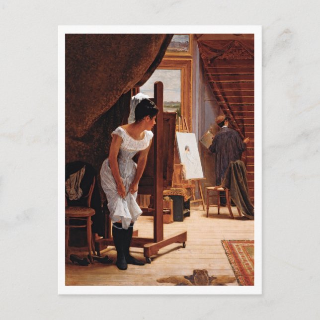 Jose Ferraz Almeida Jr., The Unopportune Postkarte (Vorderseite)