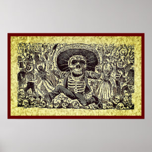 José Guadalupe Posada Art Print Poster