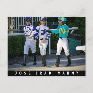 Jose, Irad und Manny Franco Postkarte