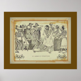 José Posada-El jarabe en ultratumba 18"x14,5" Poster