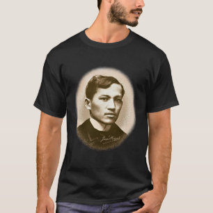 Jose Rizal (Sepia-Druck) T-Shirt