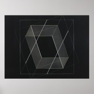 josef albers - f nein multi mobil poster