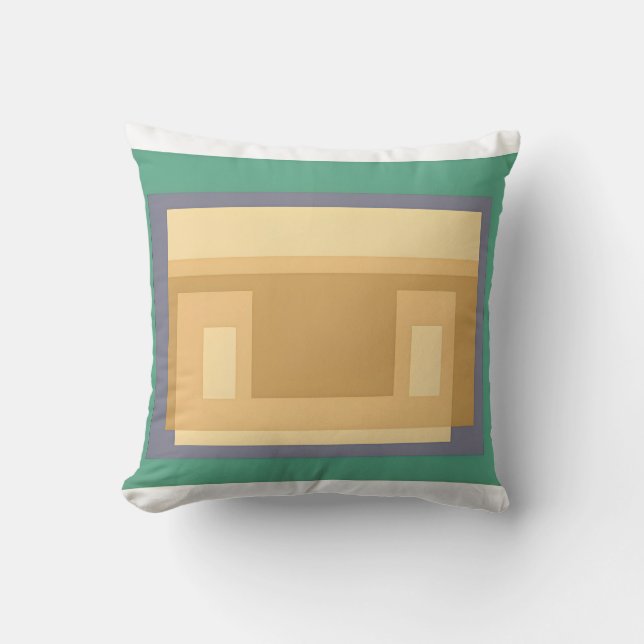 Josef Albers Kunst Kissen (Vorderseite)