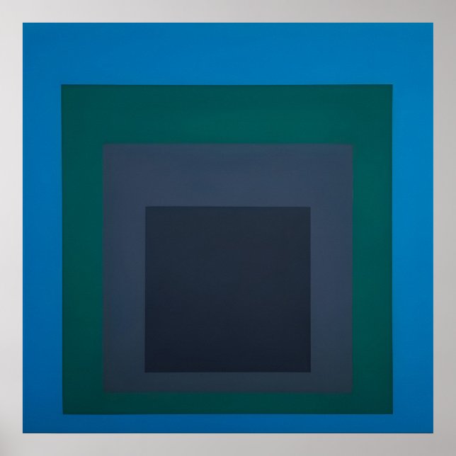 Josef Albers Kunst Poster (Vorne)