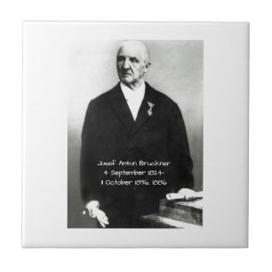Josef Anton Bruckner 1886 Fliese