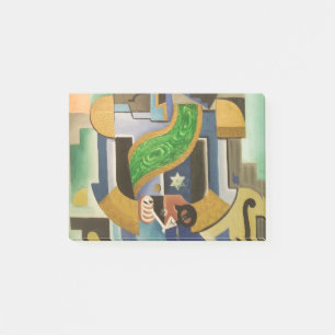 Josef Čapek (Tschechisch, 1887 - 1945) Post-it Klebezettel