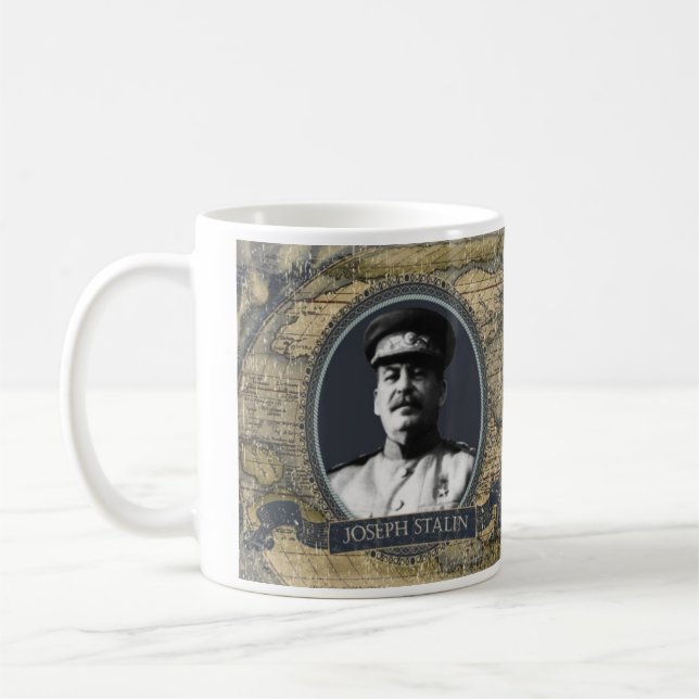 Josef Stalin historische Tasse (Links)